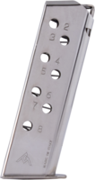 Product image for WALTHER PP - .32 ACP - 8 Rounds - Nickel - Standard Floorplate